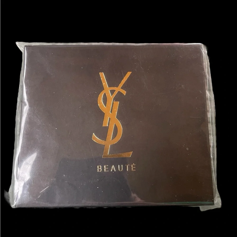 NEW in Box Yves Saint Laurent VIP Black and Gold Women's Vegan Leather Bracelet - Picture 9 of 9